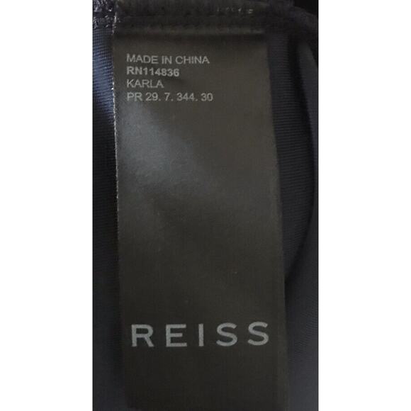 Karla One Shoulder Velvet Riess Dress Sz US 8 - Picture 8 of 9